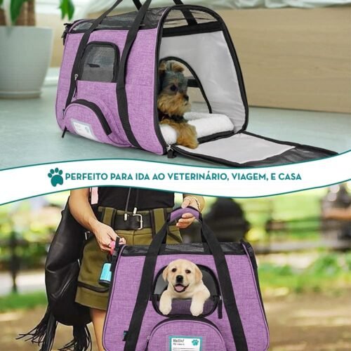 Petami Transportador De Animais De Estimação Aprovado Por Companhias Aéreas Para Gatos, Transportador De Cachorro Macio Para Cães Pequenos, Acessórios De Suprimentos De Viagem Para Gatos Internos, - Image 8