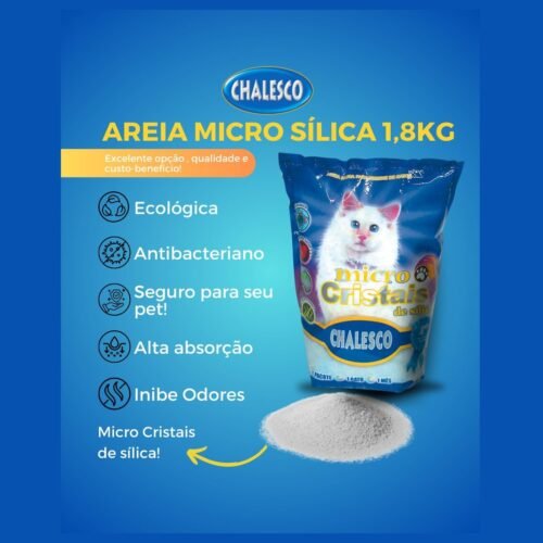 Chalesco Micro Cristais De Silica Para Gatos - Image 4