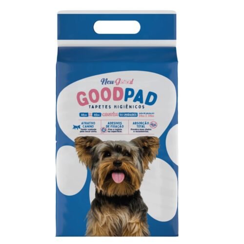 Good Pad Tapete Higiênico Para Cães 60Cmx60Cm 50 Unidades Embalagem Pode Variar