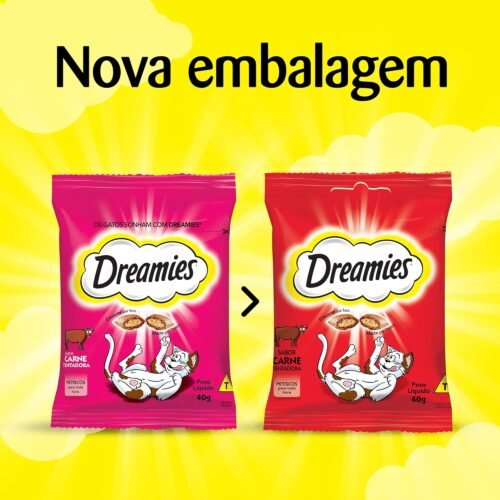 Dreamies - Petisco Para Gatos Carne Adultos 40G - Image 2