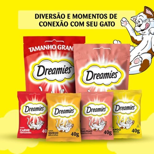 Dreamies - Petisco Para Gatos Carne Adultos 40G - Image 3