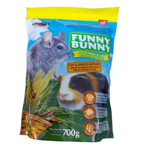 Funny Bunny Chinchila - Alimento Para Roedores – 700G