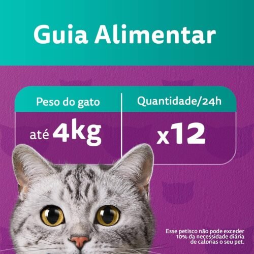 Whiskas Petisco Whiskas Temptations Anti Bola De Pelo Para Gatos Adultos 80 G - Image 5