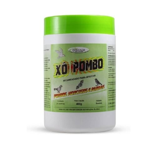 Xô Pombo Pastilhas Repelente Quimiagri 400G